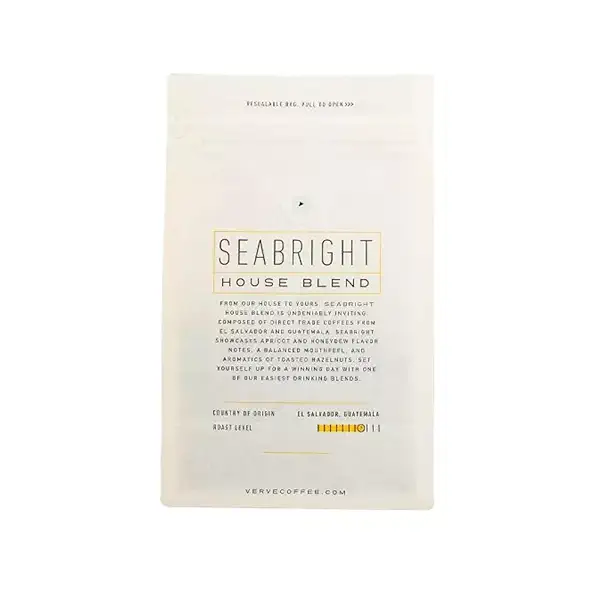 Verve Coffee Roasters | Seabright House Blend Whole Bean Coffee | Honeydew, Apricot & Hazelnut | El Salvador & Guatemala Blend | Washed Process Specialty Medium Roast | 12 Ounces 5
