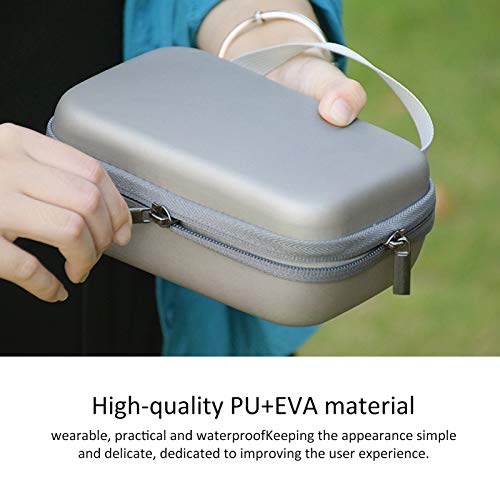 Bolsa de armazenamento portátil, fácil de acomodar, design de espaço pequeno e razoável, estojo para