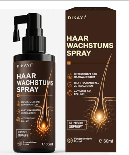 Sérum de croissance des cheveux 60ml spray intensif anti-chute pour homme et femme