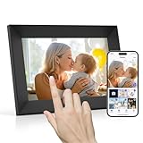 Frameo WiFi Digital Photo Frame1280x800 HD IPS Touch Screen Picture Frame Electronic, 32GB Memory, Auto Rotate, Digital PictureFrame for Sharing Photos and Videos (8 inch) - Image 1