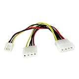 IDE 4 Pin Molex to 4 Pin Floppy Disk and 4 Pin Molex Power Cable