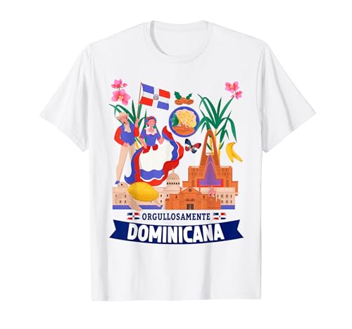 Idea de bandera de República Dominicana para mujeres República Dominicana Camiseta