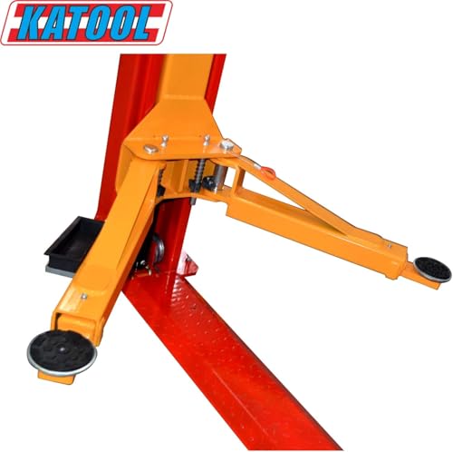 KATOOL 10000lbs 2 Post Lift Car Lift Auto Vehicle Car Lift Truck Hoist Floor Plate 220V (10000lbs) - Thumbnail 6