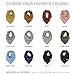Kishu Baby Indi Organic Baby Bandana Bibs – Fairtrade 4-Way Reversible Drool Bibs for Boys & Girls – Unisex (Set of 5) (Mustard)
