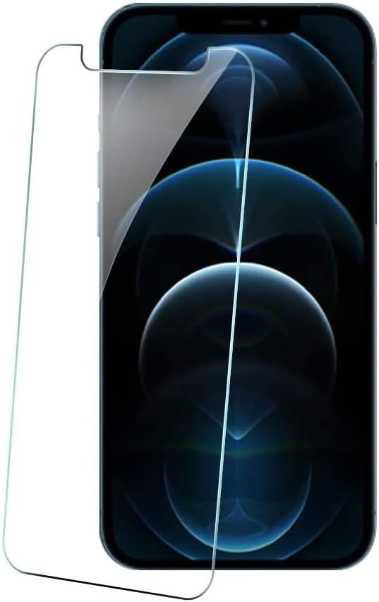 TAURI 3 Pack Screen Protector Compatible with iPhone 12 Pro Max 6.7 inch Tempered Glass iPhone 12 Pro Max 5G Bubble Free Protective Film with Alignment Frame