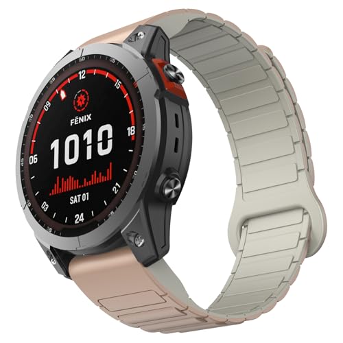 Bracelet magnétique Garmin Fenix 5 ajustable contre les irritations