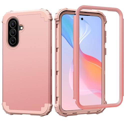 Samsung Galaxy A57 5G�pAsuwish �g�ѓd�b�P�[�X �n�[�h�J�o�[ �ϏՌ� �\�t�g�V���R�� �o���p�[ �n�C�u���b�h 3�w ���ϋv �O���b�v ���ȕی�Z���A�N�Z�T���[ A 57 57A A575G LTE ���� �j�� ���[�Y�S�[���h