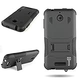 HTC Desire 510 Hybrid Case, CoverON [Durashield Series] Protective Armor Kickstand Phone Cover Case...