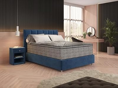 Star20XX Twin Mattress, 15 Inch Mattress, Eurotop Mattress, Ultra Plush Cover, Copper Gel Silver Graphite Infused Foam, Wrapped Coils, Adjustable Friendly, Made in USA