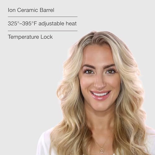 CALISTA Perfecter Pro Heated Round Brush | Lift, Volumize, and Style with No Heat Damage for Healthier-Looking Hair | 1.5" for Long Hair Styles | Dual Voltage & Adjustable Temp (1.5, Rose Gold)