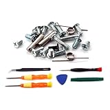 RetroRetter Schrauben-Set + Werkzeug-Set für Nintendo DS Lite Gehäuse - Komplett Set NDS Lite DSL NDSL