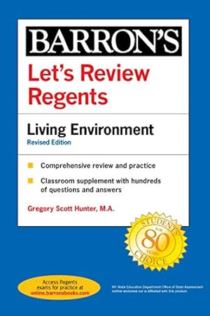 Let's Review Regents: Living Environment Revised Edition (Barron's Regents NY)