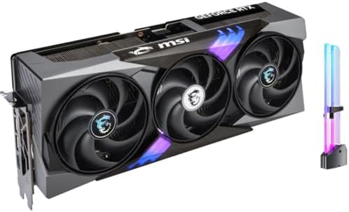 msi GeForce RTX 5090 Gaming Trio OC Triple Fan Graphics Card, 32G...