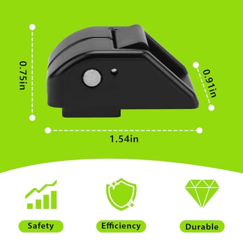 ArrogantF Football Helmet Chin Strap Cam Loc Housings Compatible with Riddell SpeedFlex,Keep for Speedflex Youth Football Helmet Chinstrap Stabilization System to Reduce Head Injury 2 Pack