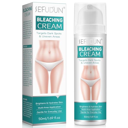 Intimate Area Skin Lightening Cream, Skin Whitening Cream for Intimate Areas, Underarms, Knees, Elbows & Bikini Line, All Natural Formula for Whitening Sensitive Areas
