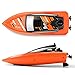 Gizmovine Remote Control Boats for Pools and Lakes, 2.4GHz High Speed RC Boats for Kids, Adventure Racing Boat Toys for Boys
