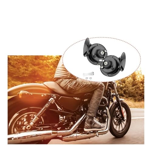 Cuerno motocicleta bocina de aire 12V para coche y camión potente 3