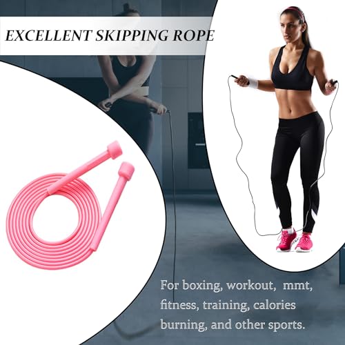 2PCS Skipping rope for Home Exercise & Body Fitness, Speed Jump Rope Gym Workouts Outdoor Training, Anti-Slip Exercises Speed Fitness Skipping Rope for kids, Women & Men(Adjustable 2.8M Long) - Image 5