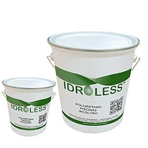 Speciale polyurethaanverf voor zwembaden (kleurloos (3 + 1 kg))