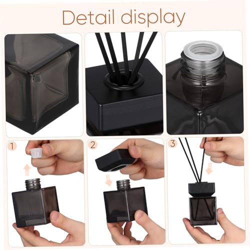 Set Difusor Aromático Hemobllo 100ml con Tapa de Madera miniatura 3