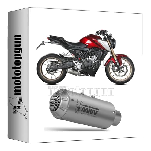 Mivv ligne complete racing nocat mk3 acier cb 125 r 2024