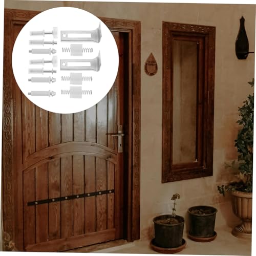 Kit de herrajes Holibanna para puertas bifold de clóset con pivotes, fácil de instalar miniatura 4