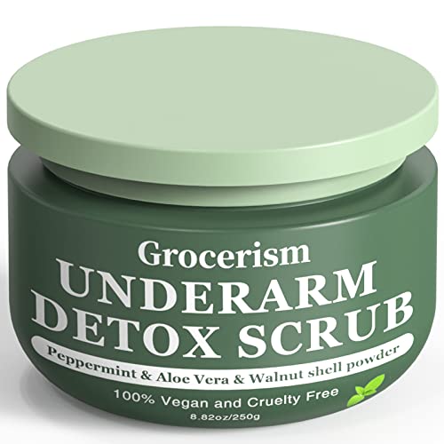 Armpit Detox & Body Scrub with Peppermint & Aloe