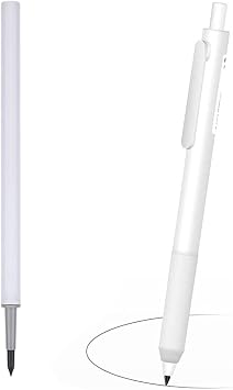 Metal Pen, Forever Graphite Lead Substitute, Unlimited Use Drafting Instrument, Futuristic Long Life Feature, Smudge Proof Line Output, Stationery Home Office Gear, Lightweight Hexagonal for Students