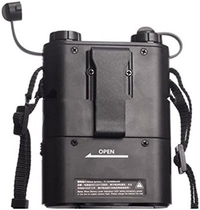 GOWE Flash Power Battery Pack (Black) 4500mAh +Power Cable Cx For CANON Speedlite
