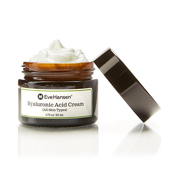 Eve-Hansen-Hyaluronic-Acid-Cream-for-Face-Natural-Face-Moisturizer-Neck-Cream-Anti-Wrinkle-Cream-Anti-Aging-Face-Cream-for-Women-Mens-Moisturizer-for-Face-w-Organic-Botanical-Extracts-175oz Eve Hansen Hyaluronic Acid Cream for Face | Natural Face Moisturizer, Neck Cream, Anti-Wrinkle Cream | Anti Aging Face Cream for Women, Mens Moisturizer for Face w/Organic Botanical Extracts 1.75oz