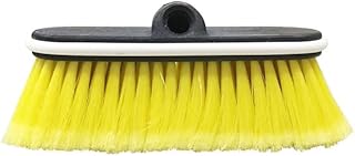 Easy Reach 203-B Yellow Flagged Polystyrene Wash Brush with Bumper - 9.5
