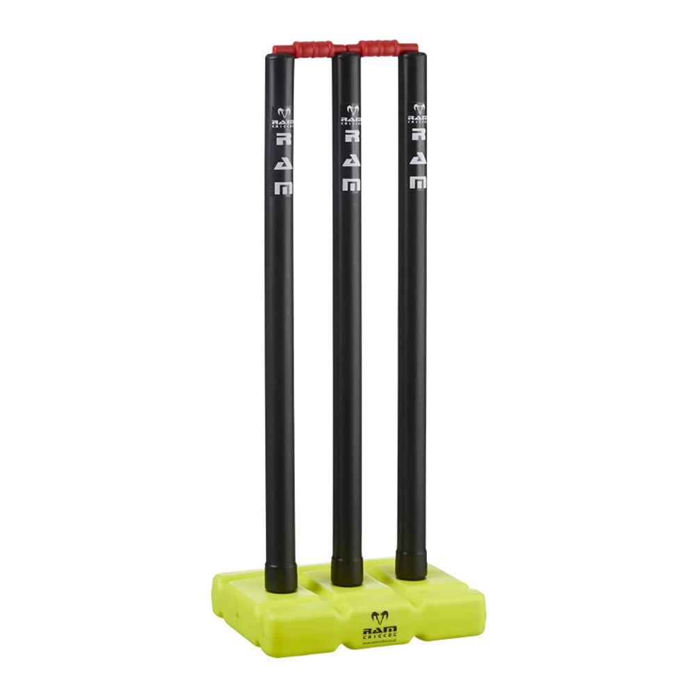 Ram Cricket Crazy Cricket Set – Senior & Junior dai 9 anni – Set da cricket Kwik ad alte prestazioni e durevole per allenamento, partite di cricket, giardino, spiaggia o parco
