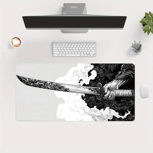Gaming Mouse Pad Extended Large Laptop Keyboard Non-Slip...