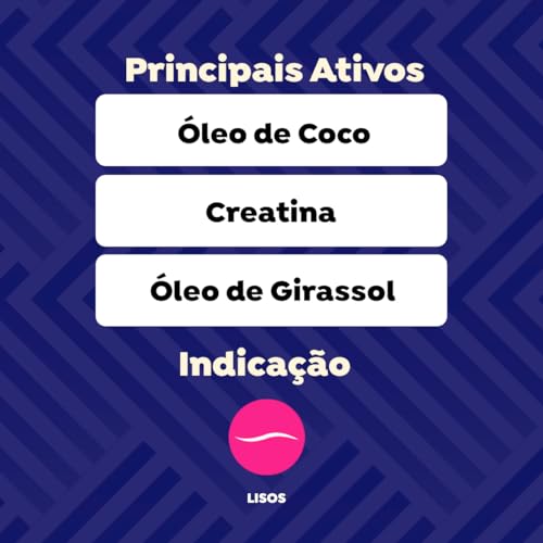 Salon Line, Óleo de Tratamento Multifuncional, Meu Liso, Muito + Liso, Vegano - Para Cabelos Lisos,