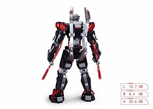 Sluban M38-B1120 P.R.Mecha, Red - Image 3