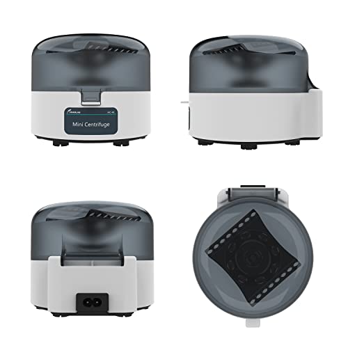 Mini Centrifuge Machine 4000Rpm 0.2Ml/1.5Ml/2Ml With 2-In1 Rotor Portable Lab Equipment Microcentrifuge Machine #TOP1