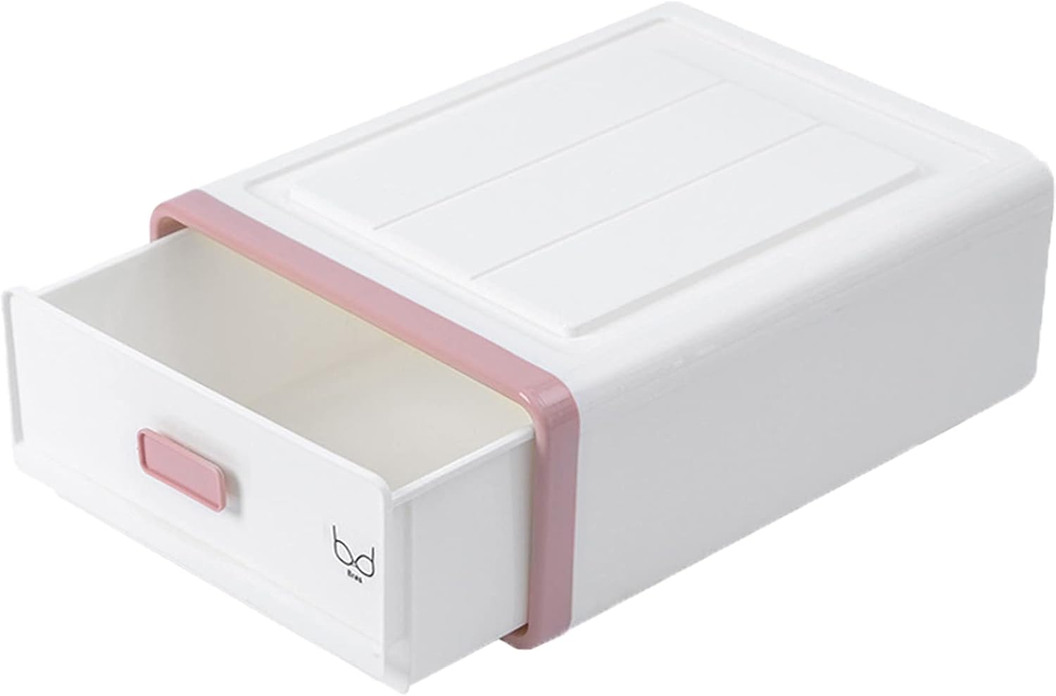 Storage Boxes Closet Organizer PP Plastic Wardrobe Clothes Organizer Visible Drawer Separation Box Washable for Home Jeans T-Shirt Socks Panty 3pcs