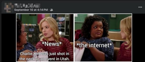 Glee, "Freaky Friday", and the Assassination of Charlie Kirk