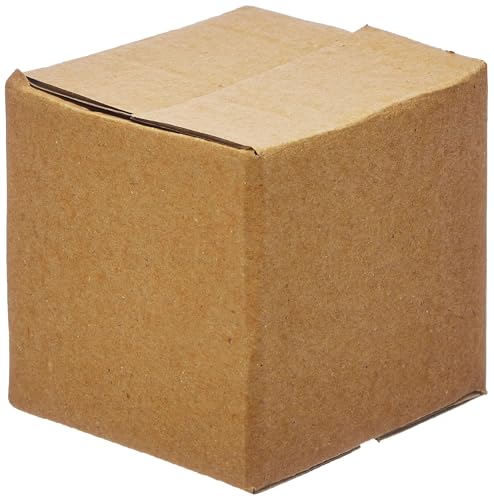 Image of BonKaso 3 Ply Corrugated Boxes for Packaging | 4 inchx4 inchx4 inch (Pack of 10) | Brown Cardboard Packing Boxes for Shipping, Moving & Storage | Carton Boxes for Courier & Goods Transportation