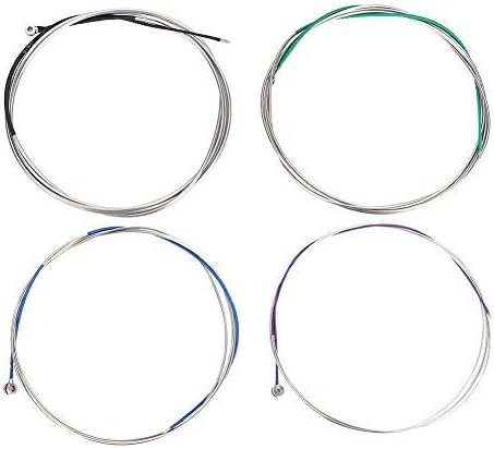 Cello Strings Set, Durable Metal Strings for 3/4 & 4/4 Size Cellos, Reliable Performance for Students and Professionals