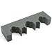 RKrack Three Foam Gun Rack - Universal Rifle Barrel Rest with Magnetic Strip - Gun Storage - Weapon Rack - for Gun Safe and Free Standing - Gun Rack Pegboard - Fishing Rod Holder - Gift for Hunter