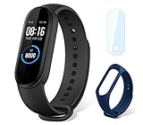 Xiaomi Band 5 Pulsera de Actividad Inteligente, Fitness Tracker, Monitor de Ritmo Cardíaco, Smartwatch con 1.1''Pantalla AMOLED a Color,100+ diales de Temas, 11 Modos Deportivos, Negro