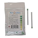 pH 3-6 Short Range Test Strips [Bag of 50 Strips] for Testing Sushi Rice, Salsa, and Kefir
