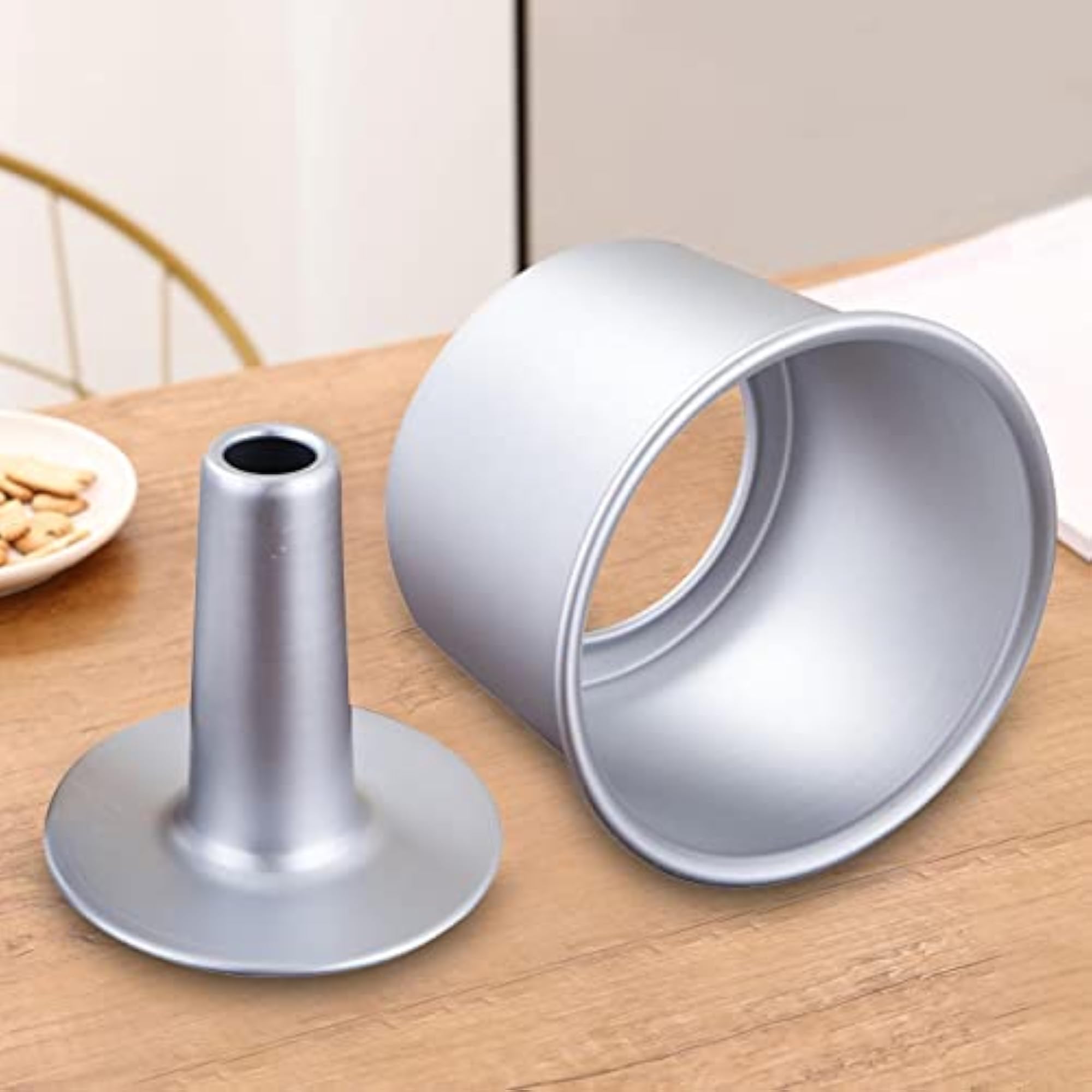 Chiffon Cake Pan Baking Tray Removable Hollow