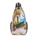 🏃 Materiale: La borsa per imbracatura per donne e uomini è realizzato in poliestere, con una buona resistenza alle rughe e durata. Nel frattempo la tracolla e il pannello posteriore imbottito a forma di traspirazione è estremamente comoda e leggera, che rilascerà il calore anziché accumularsi.
