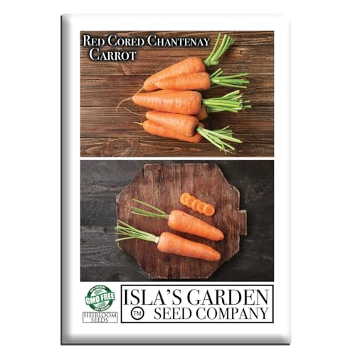 Isla’s Garden Seeds Red Cored Chantenay Carrot Seeds