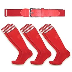 Red(3p Socks+1 Belt)