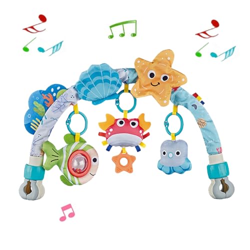 Image of Pau1Hami1ton Baby Stroller Arch Toys, Car Seat Toys,Baby Gifts.S-19(Red Crab)