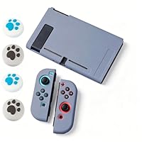 Switch 本体 グレー 2021年美品 ケース/スティックカバー 動作確認済 Amazon.co.jp: Switch カバー＆ジョイスティックカバー スイッチケース