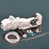 IWBR Jet d'eau de 50mm avec propulseur d'eau à hélice à 2 Lames 7075 avec Boucle inversée ...